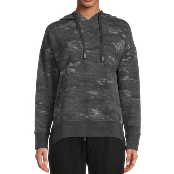 Athletic Works Soft Hoodie Camo Camouflage Fleece Sweater Hooded Hood Sweatshirt - Picture 1 of 9